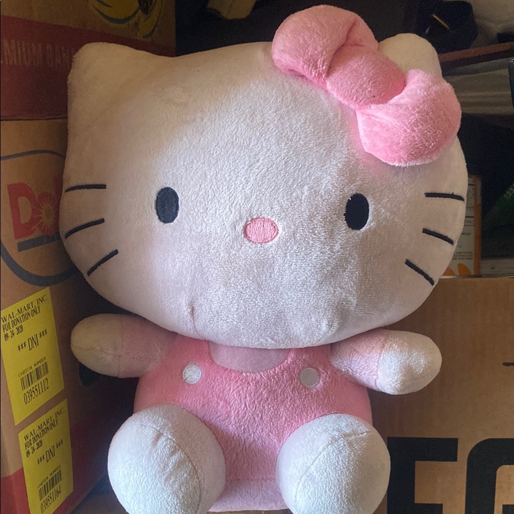 Hello Kitty Pink jumper Plush Toy